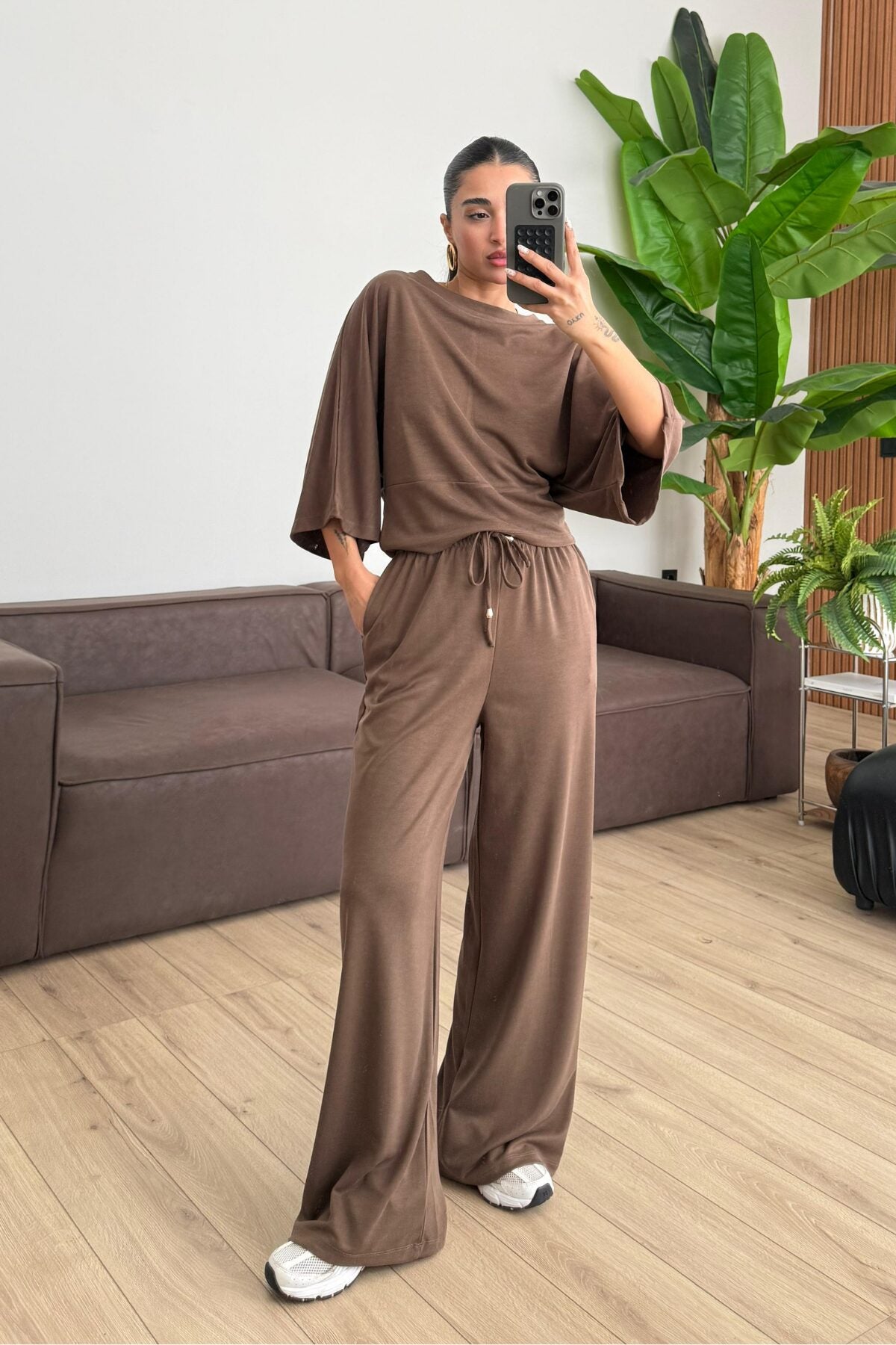 Hank Yarasa Kol Tişört Pantolon Takım