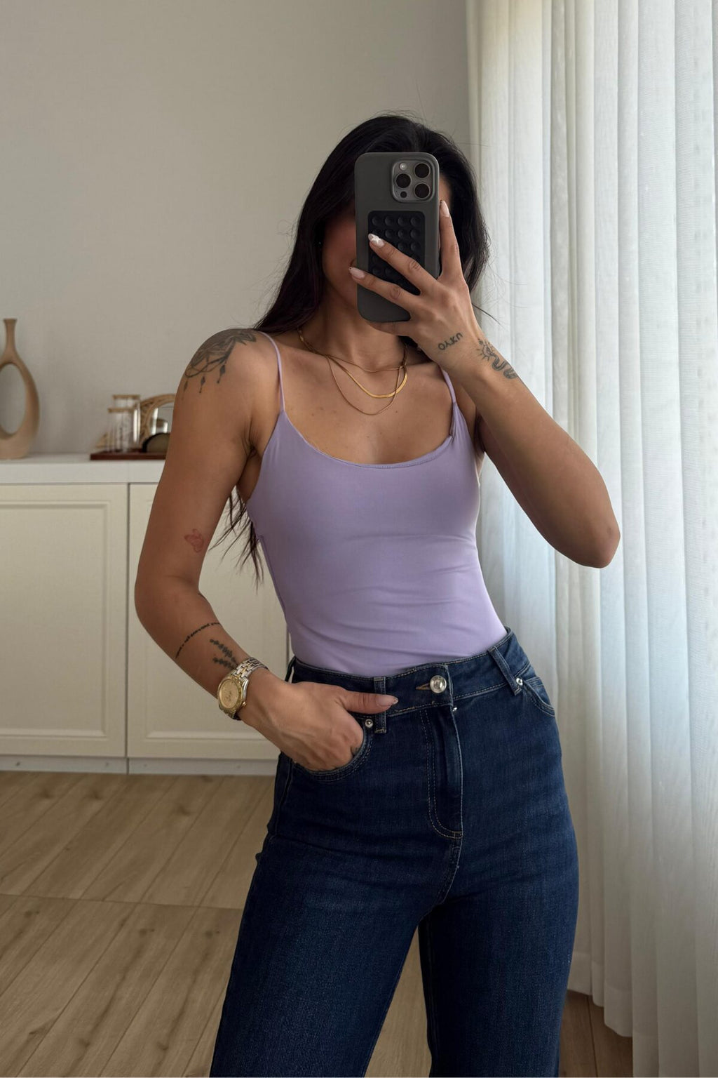 İp Askılı Bodysuit