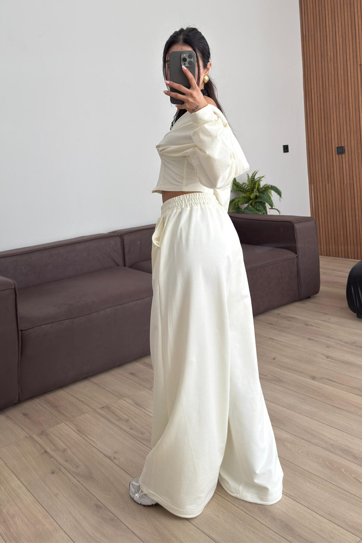 İçi Dantel Bralet Eşofman Takım