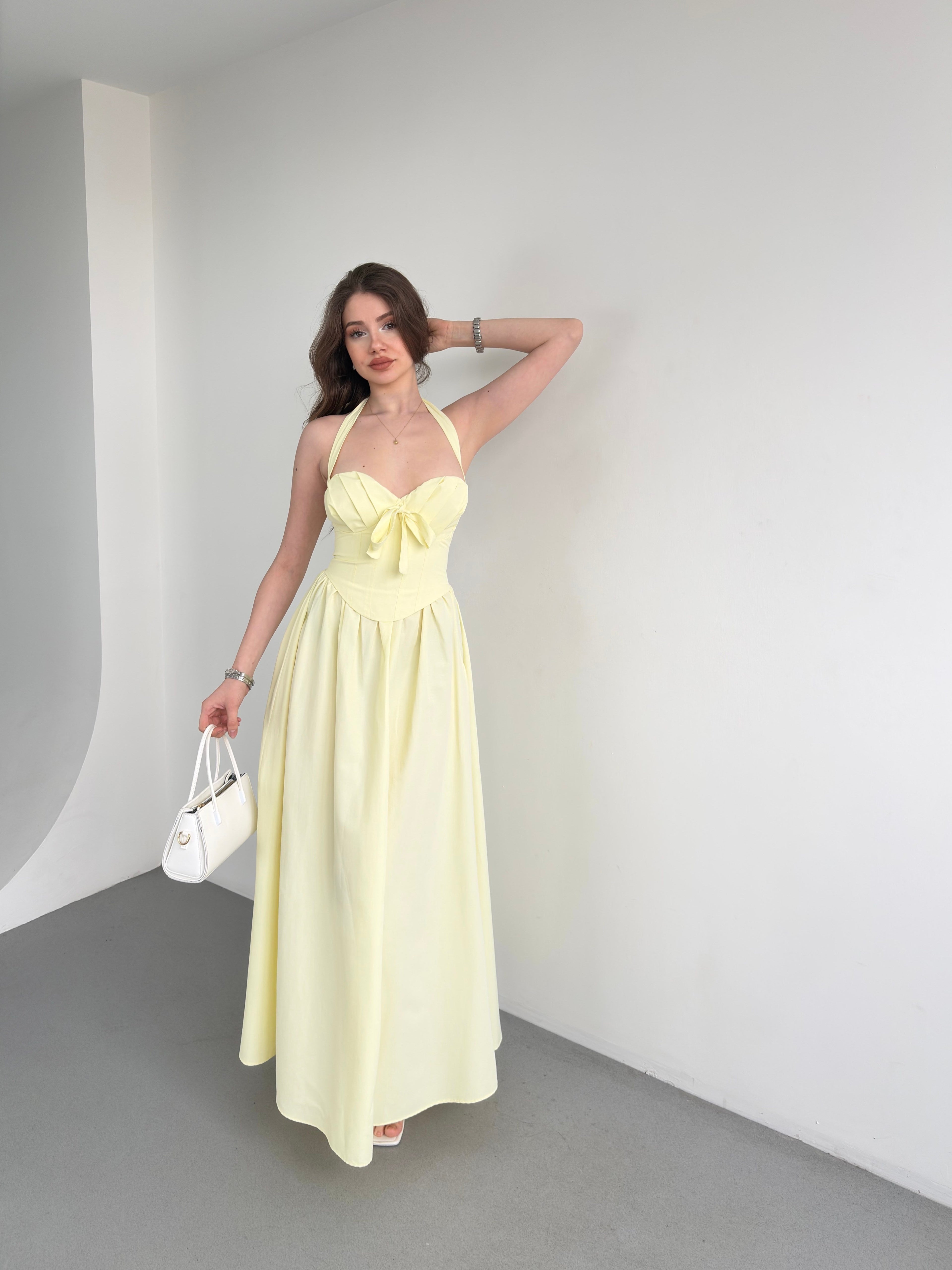 Korseli Terikoton Elbise
