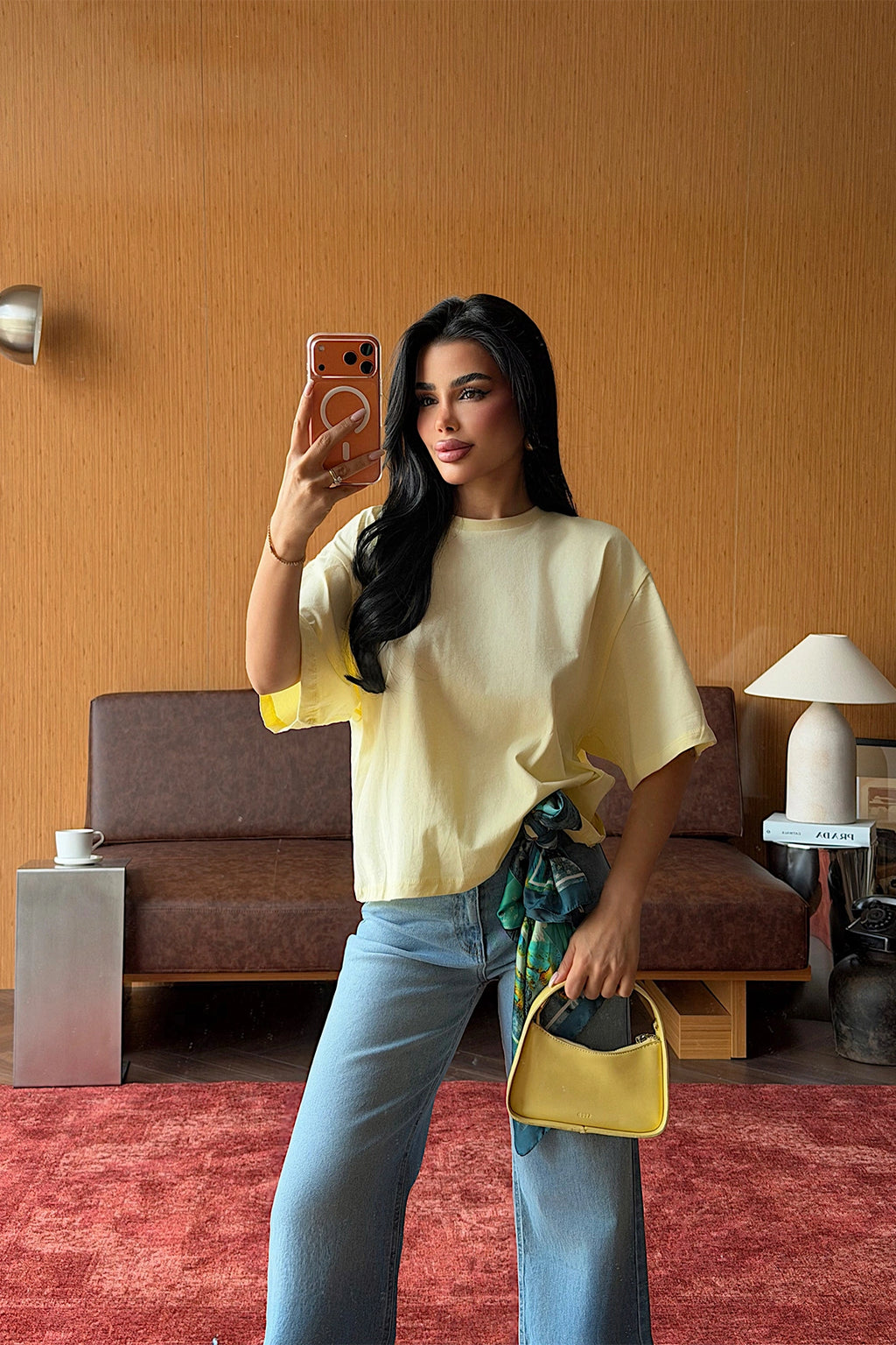Sarı Riya Tshirt