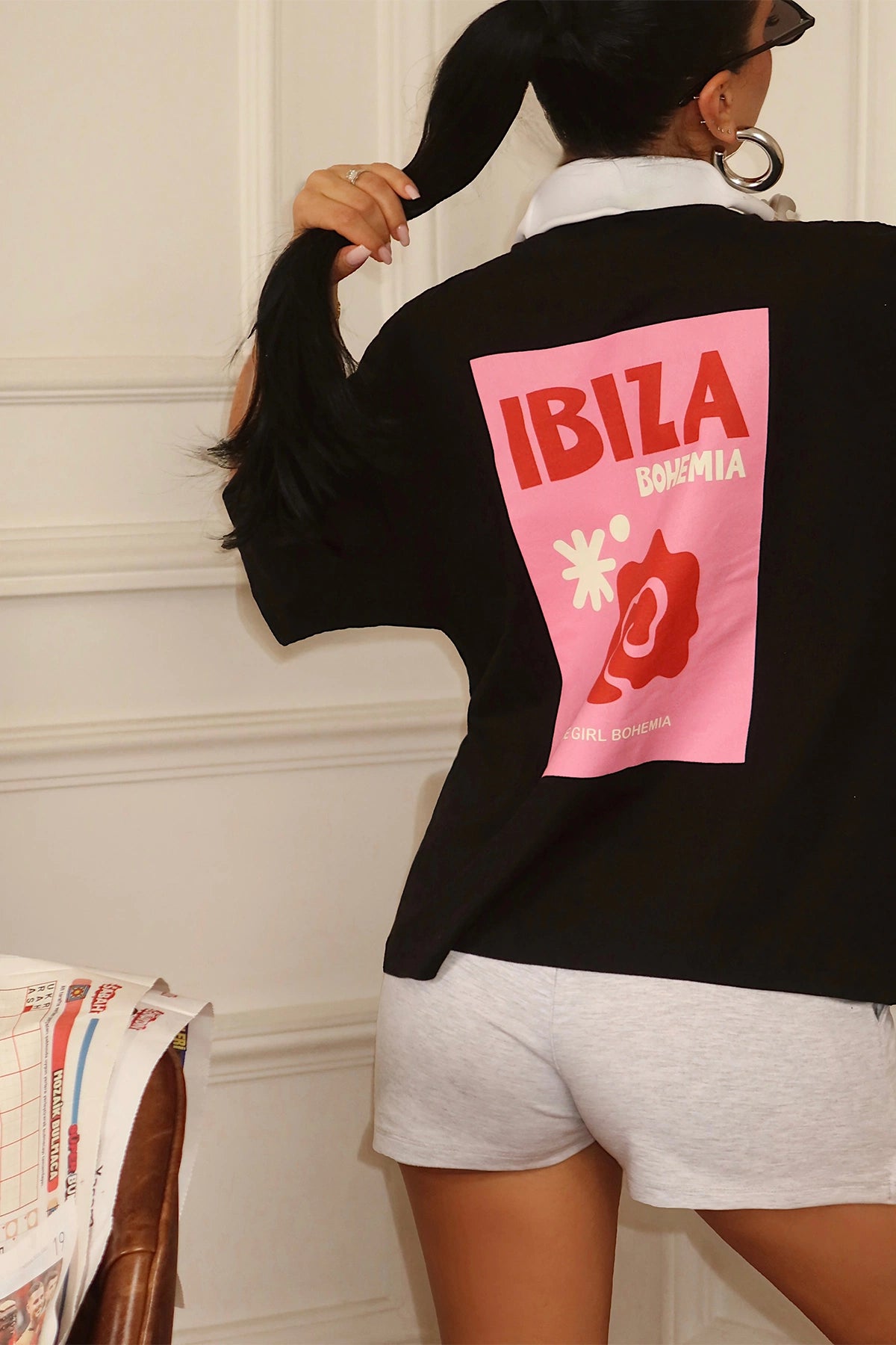 Siyah Bohemia Tshirt