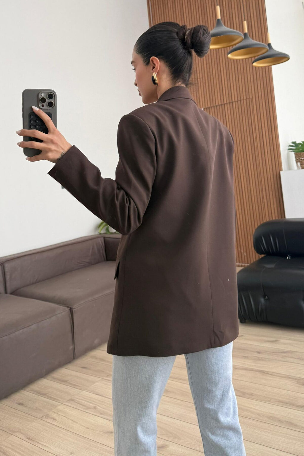 Md Keten Blazer Ceket