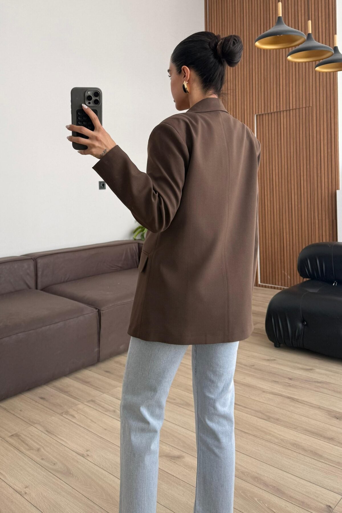 Md Keten Blazer Ceket