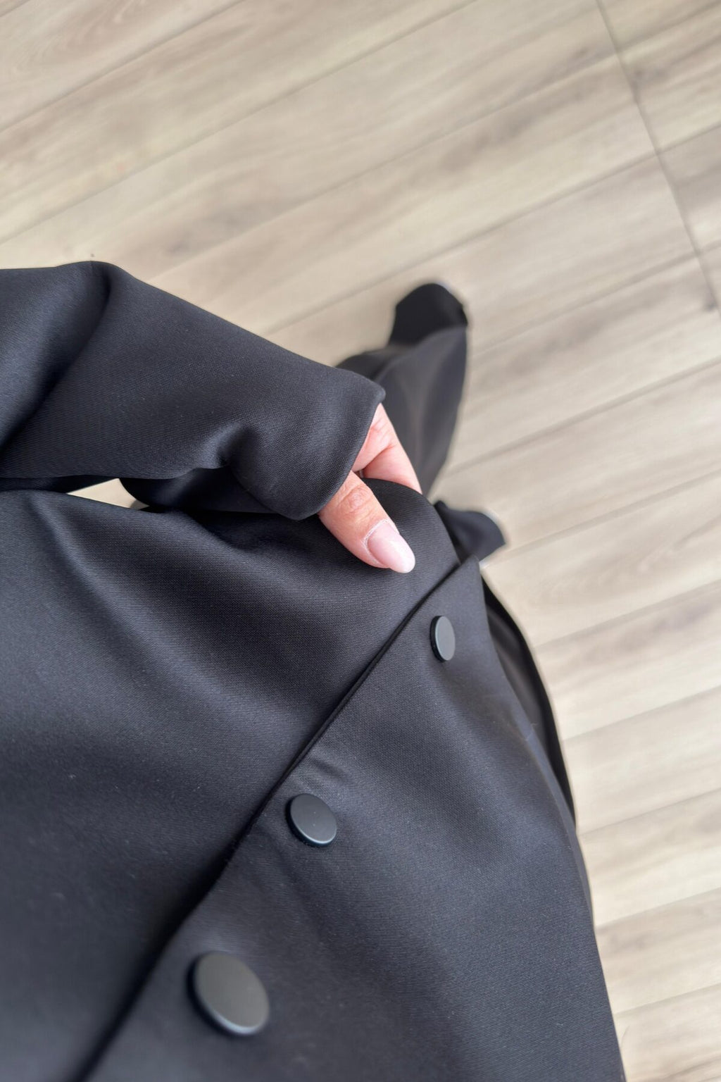 Çıtçıtlı Scuba Pantolon Takım