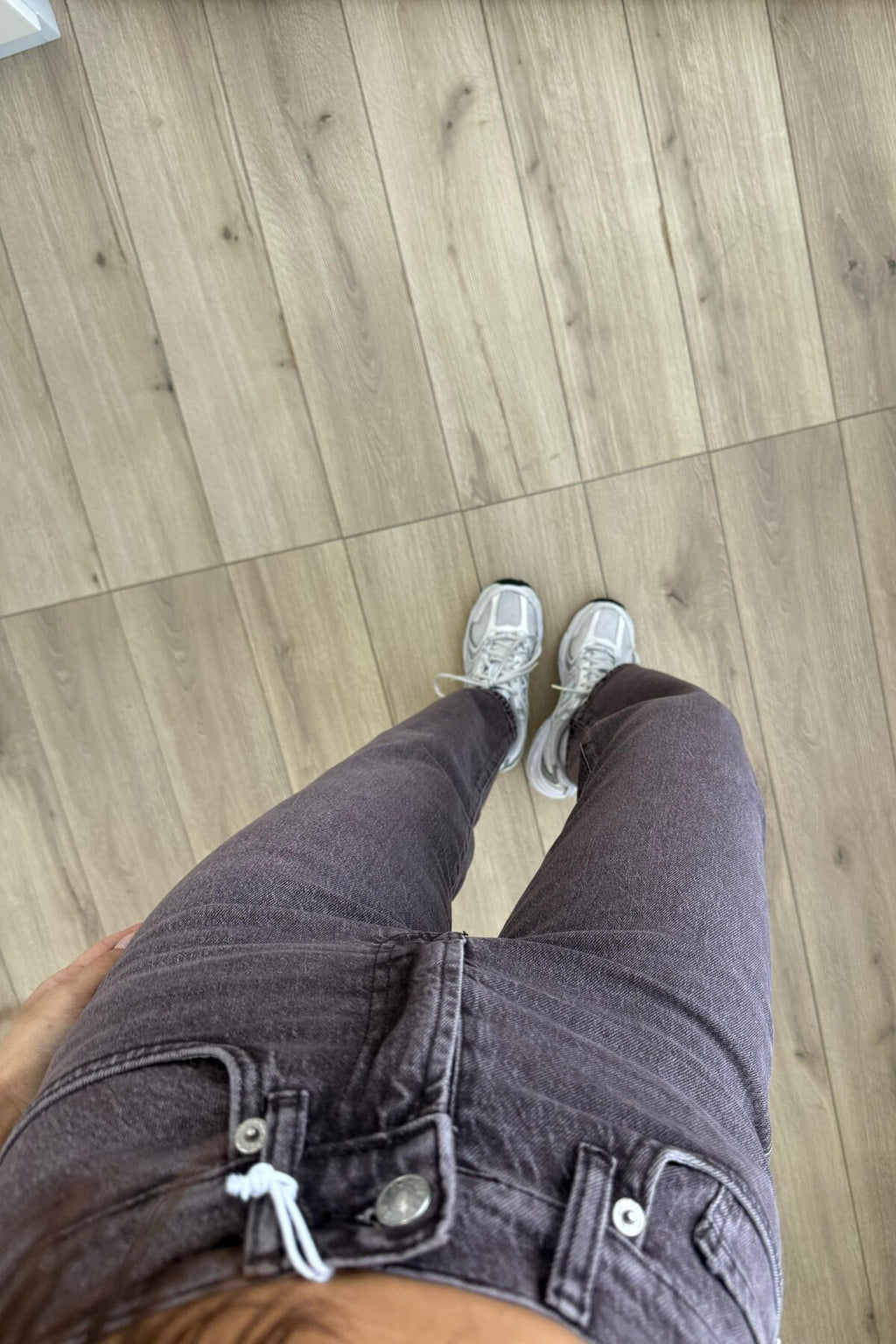 Jenner Straight Kahverengi Jean