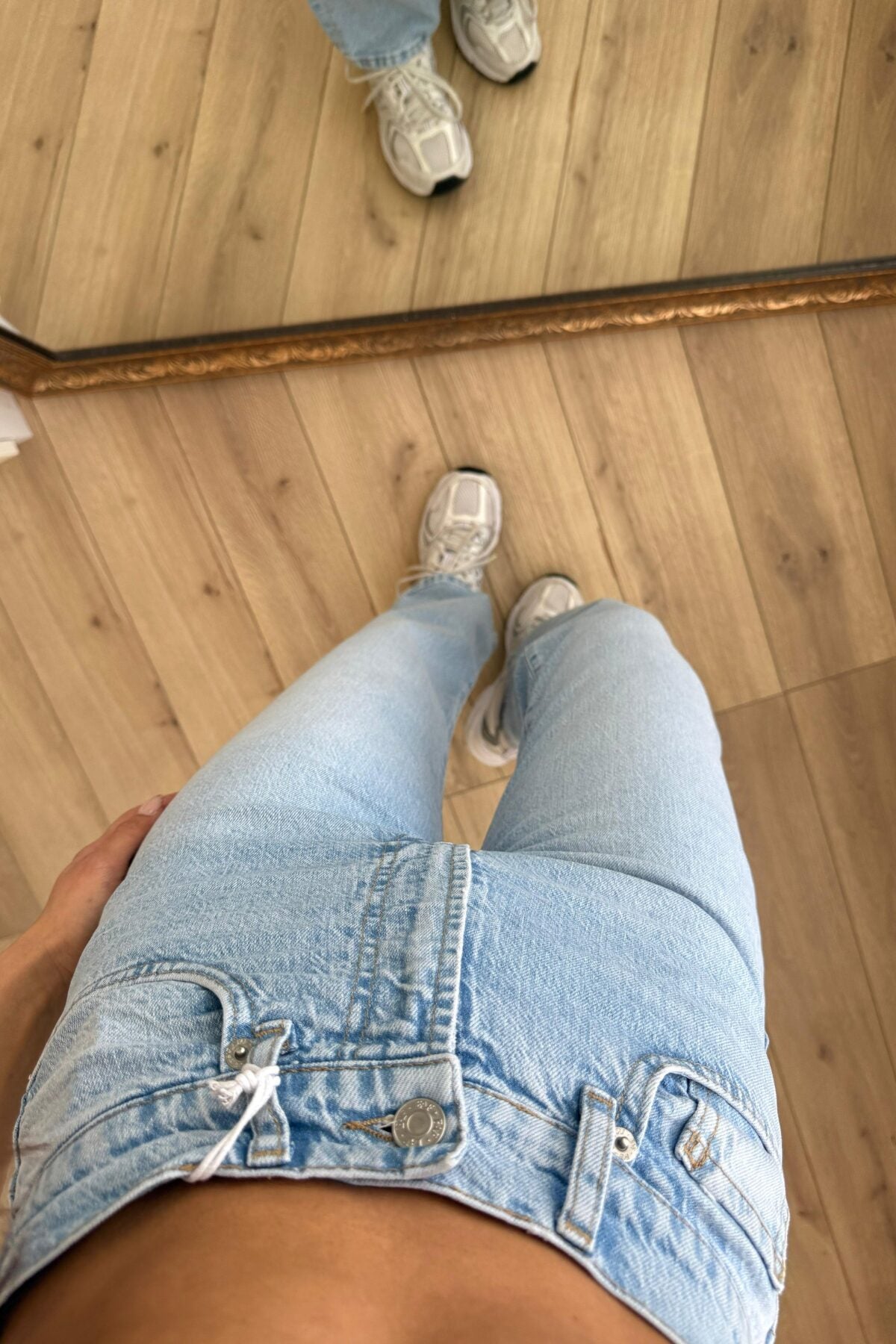 Jenner Straight Mavi Yıkamalı Jean