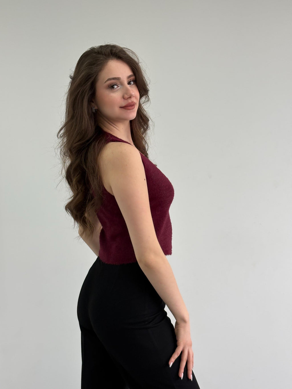 Yumoş Düğmeli Bluz